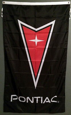Pontiac Flag Vertical 3X5 Ft Polyester Banner USA 90x150cm