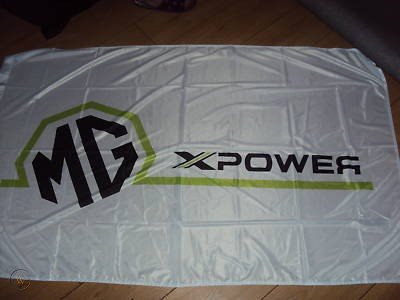 MG Flag White 3X5 Ft Polyester Banner USA 90x150cm
