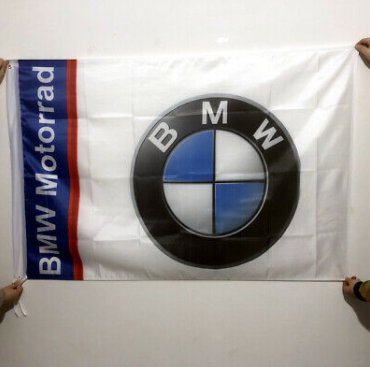 BMW Motorrad Flag 3X5 Ft Polyester Banner USA 90x150cm