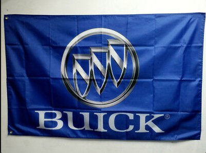 Buick Blue Flag 3X5 Ft Polyester Banner USA 90x150cm