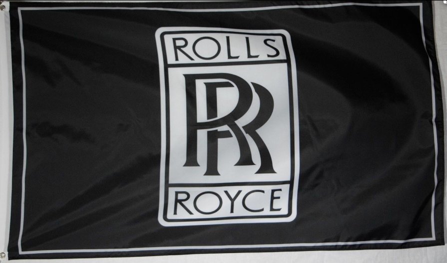 Rolls Royce Flag 3X5 Ft Polyester Banner USA 90x150cm