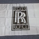 Rolls Royce Car White Flag 3X5 Ft Polyester Banner USA 90x150cm