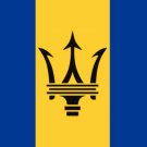 Maserati Racing Flag Blue Yellow 3X5 Ft Polyester Banner USA 90x150cm