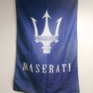 Maserati Flag Man Cave Racing Vertical 3X5 Ft Polyester Banner USA 90x150cm
