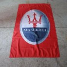 Maserati Flag Car Racing Vertical 3X5 Ft Polyester Banner USA 90x150cm
