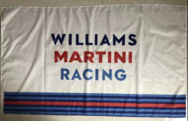 Williams Martini Racing Flag 3X5 Ft Polyester Banner USA 90x150cm