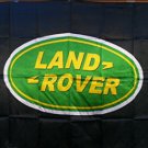Land Rover Car Racing Flag Black Green 3X5 Ft Polyester Banner USA 90x150cm