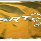 Dodge Challenger SRT Hellcat Flag Yellow 3X5 Ft Polyester Banner USA 90x150cm