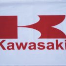 Kawasaki Flag White 3X5 Ft Polyester Banner USA 90x150cm