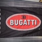 Bugatti Car Automotive Flag 3X5 Ft Polyester Banner USA 90x150cm