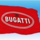 Bugatti Car Automotive Red Flag 3X5 Ft Polyester Banner USA 90x150cm