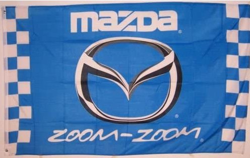 Mazda Zoom Flag 3X5 Ft Polyester Banner USA 90x150cm