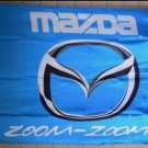 Mazda Zoom Flag Blue 3X5 Ft Polyester Banner USA 90x150cm