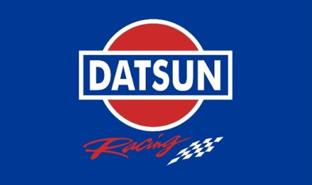 Datsun Racing Team Blue Flag 3X5 Ft Polyester Banner USA 90x150cm