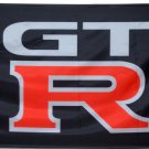 Nissan GTR Flag Black 3X5 Ft Polyester Banner USA 90x150cm
