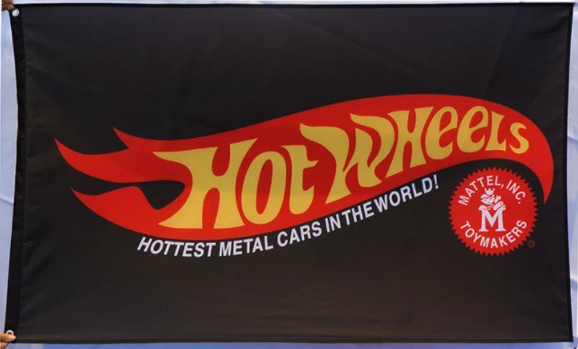 Hot Wheels Flag 3X5 Ft Polyester Banner USA 90x150cm