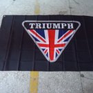 Triumph Motorcycle Flag 3X5 Ft Polyester Banner USA 90x150cm