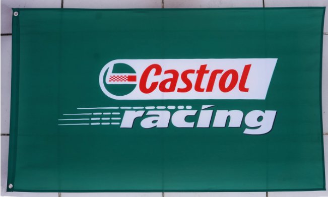 Castrol Flag 3X5 Ft Polyester Banner USA 90x150cm