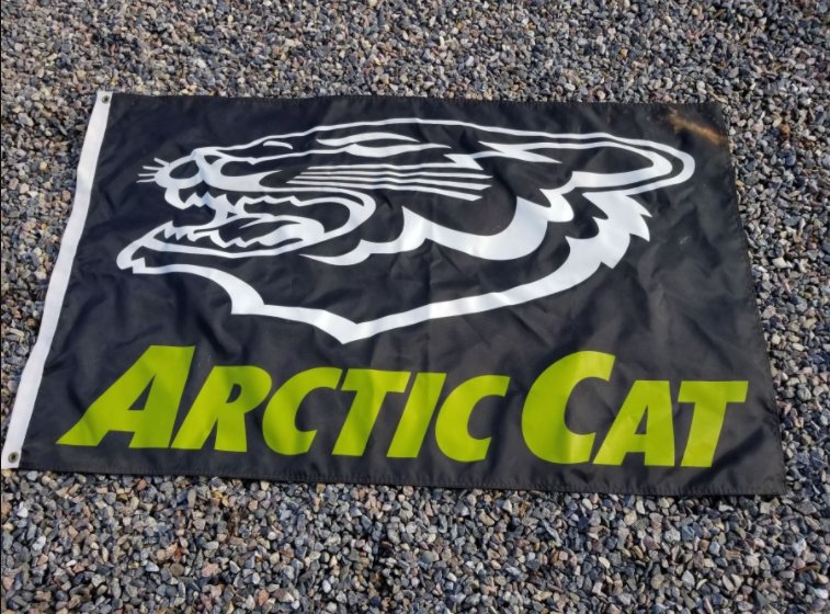 Arctic Cat Team Flag 3X5 Ft Polyester Banner USA 90x150cm
