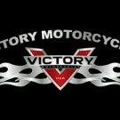 Victory Motorcycle USA Black Flag 3X5 Ft Polyester Banner USA 90x150cm