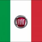 Fiat Racing Flag 3X5 Ft Polyester Banner USA 90x150cm