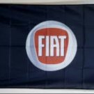 Fiat Black Flag 3X5 Ft Polyester Banner USA 90x150cm