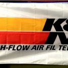 KN Filters Flag K&N High-Flow Air Filters White 3X5 Ft Polyester Banner USA 90x150cm