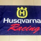 Husqvarna Motorcycles Racing Blue Flag 3X5 Ft Polyester Banner USA 90x150cm