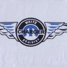 Dodge  Charger RT White Flag 3X5 Ft Polyester Banner USA 90x150cm