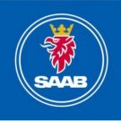 Saab Car Racing Sport Blue Flag 3X5 Ft Polyester Banner USA 90x150cm