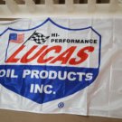 Lucas Oil Racing Black Flag 3X5 Ft Polyester Banner USA 90x150cm