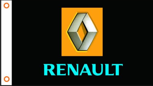 Renault Dacia Flag 3X5 Ft Polyester Banner USA 90x150cm