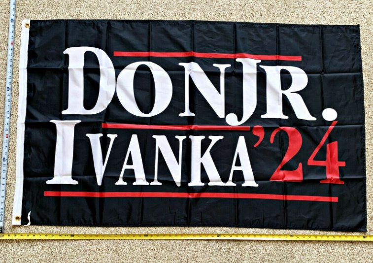 Donald Trump Jr. Flag Don Jr Ivanka 2024 Army Navy Police 3x5ft