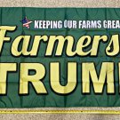 Donald Trump Flag Farmers For Trump USA Keep Farm Sign Poster 3x5ft