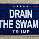 Donald Trump Flag Drain The Swamp Trump USA Army Police Sign 3x5ft