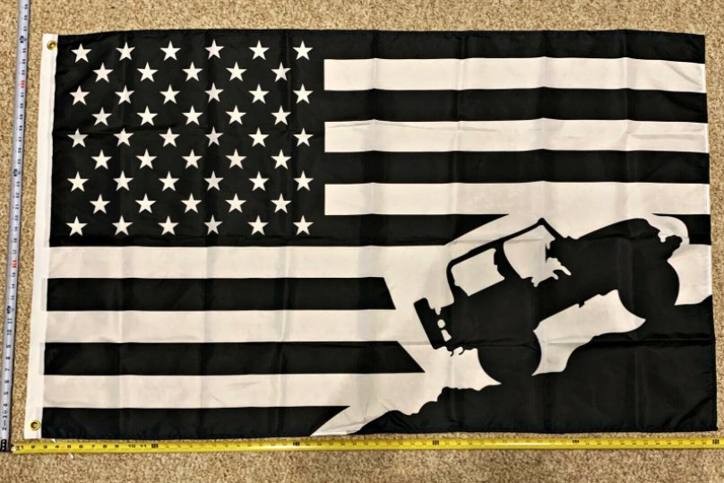 JEEP Flag 4x4 Chevy Dodge USA Flag Trump Biden Sign Poster 3x5ft