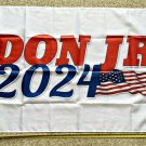 Donald Trump Flag 2024 Don Jr White 1 Flag Ivanka Sign USA 3x5ft