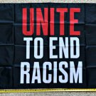 Black Lives Matter Flag Untie Racism Biden Trump Sign Poster 3x5ft