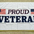 Donald Trump Flag 2024 Proud Veteran White Cops USA Sign Poster 3x5ft