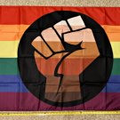 Black Lives Matter Flag LGBTQ Trump Biden FIST USA Sign Poster 3x5ft 2024