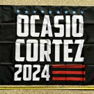 Ocasio Cortez Flag Biden Bernie 2024 Equality USA Sign Poster 3x5ft