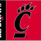 Cincinnati Bearcats Club Flag 3X5ft Banner USA Polyester with 2 Brass Grommets