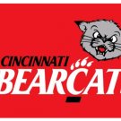 Cincinnati Bearcats Hand Red Flag 3X5ft Banner USA Polyester with 2 Brass Grommets