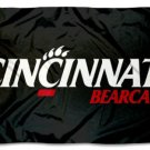 Cincinnati Bearcats Hand Black Red Flag 3X5ft Banner USA Polyester with 2 Brass Grommets