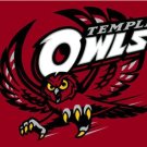 Temple Owls Club Flag 3X5ft Banner USA Polyester with 2 Brass Grommets