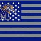 Memphis Tigers Star and Stripes Flag 3X5ft Banner Polyester with 2 Brass Grommets