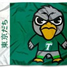 Tulane Green Wave Sport Flag 3X5ft Banner Polyester with 2 Brass Grommets
