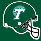 Tulane Green Wave Helmet USA Flag 3X5ft Banner Polyester with 2 Brass Grommets