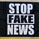 Donald Trump Flag Stop Fake News Block Desantis USA 2024 Sign 3x5Ft