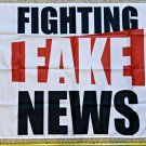 Donald Trump Flag Fighting Fake News Desantis USA 2024 Sign 3x5Ft